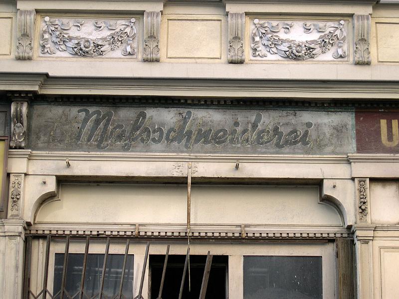 Dresden-Friedrichstadt, Maxstr. 3, 11.10.2004 (2).JPG - Massschneiderei
